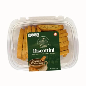 Lemon Pistachio Biscotti
